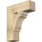 Ekena Millwork Olympic Block Rough Sawn Bracket, Douglas Fir, 6"W x 20"D x 24"H BKT06X20X24OLY05RDF - alternate 1